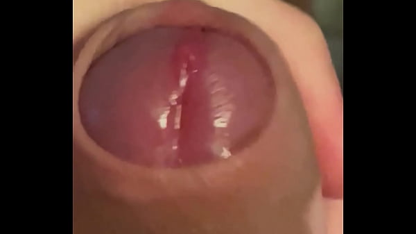 Close up jerking off my cock