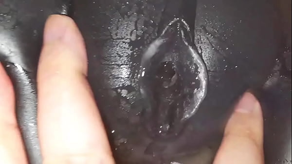 Fat guy cums heavily with sex toy 2