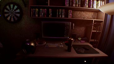 A guy decided to visit a sex shop and try out different sex toys (Russian voice)