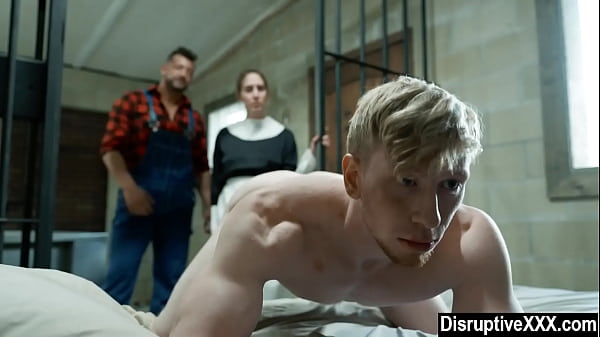 Submissive guy fucked rough by big gay hunk