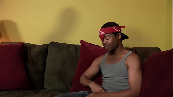 Black thug gives head and gets fucked hard from the back